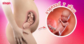 ตั้งครรภ์ 7 เดือน อายุครรภ์ 7 เดือน ลูกในท้องตัวเท่ามะพร้าวแ ...