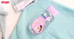 รีวิว D-nee Pure Baby Oil Sakura Soft