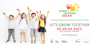 Kind + Jugend  ASEAN 2023 งานแสดงสินค้านานาชาติสำหรับเด็กแห่งภูมิภาคอาเซียน