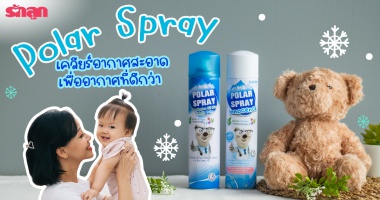 อากาศสะอาดสดชื่นมีจริง! Polar Spray สเปรย์ปรับอากาศที่คุณแม่ ...
