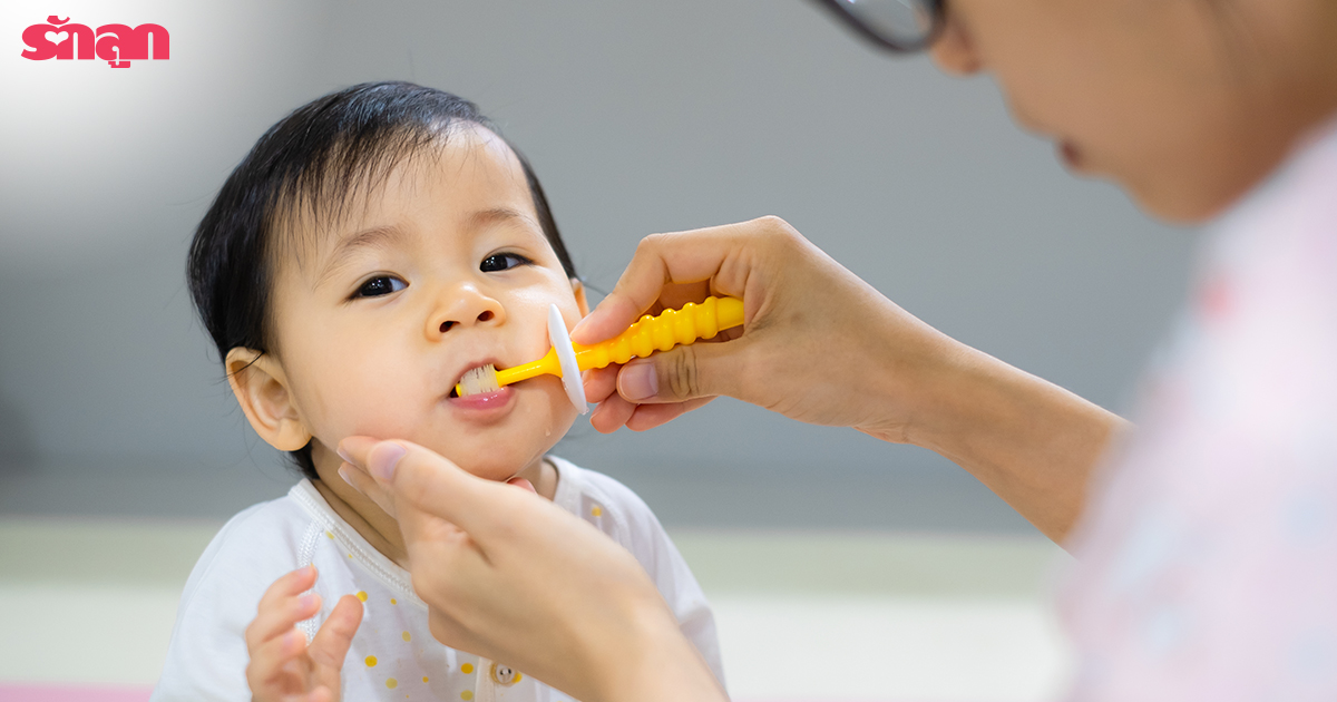 พัฒนาการฟันเด็กและวิธีดูแลฟันชุดแรกของลูก-ฟันน้ำนม-การดูแลฟัน-วิธีดูแลฟันลูก-พัฒนาการฟันน้ำนม-ฟันเด็กทารก-ลูกฟันขึ้นเมื่อไหร่-การทำความสะอาดฟันเด็ก-วิธีแปรงฟันเด็ก-ปัญฟหาช่องปากและฟัน