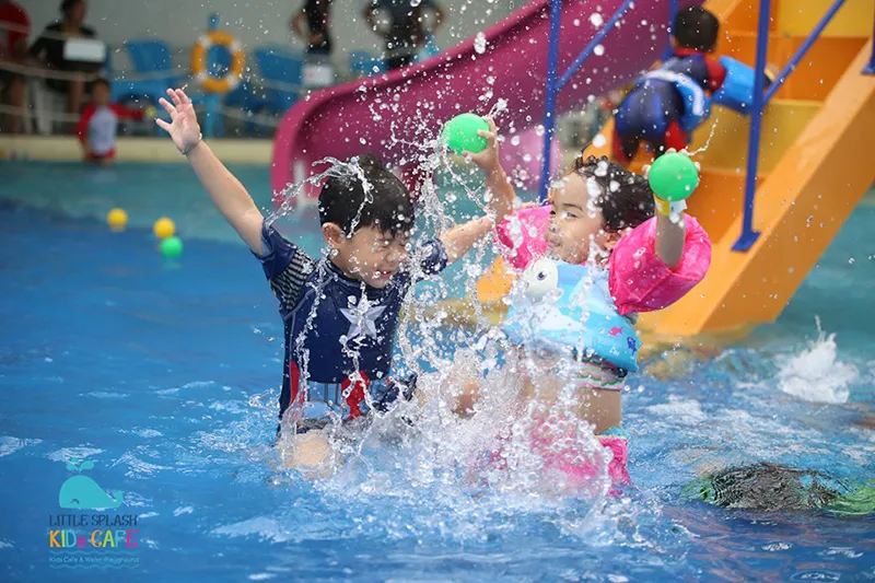 Little Splash Kids Cafe พาลูกไปเที่ยวคาเฟ่สวนน้ำในบ้านกัน