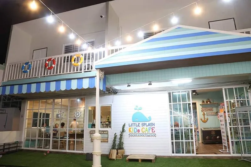 Little Splash Kids Cafe พาลูกไปเที่ยวคาเฟ่สวนน้ำในบ้านกัน