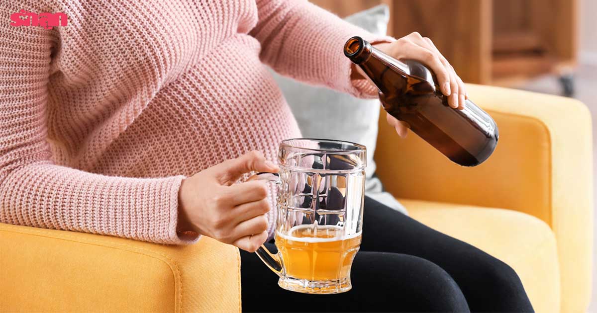 คนท้องห้ามดื่มเบียร์-คนท้องห้ามดื่มแอลกอฮอล-แอลกอฮอลอันตรายกับทารกในครรภ์