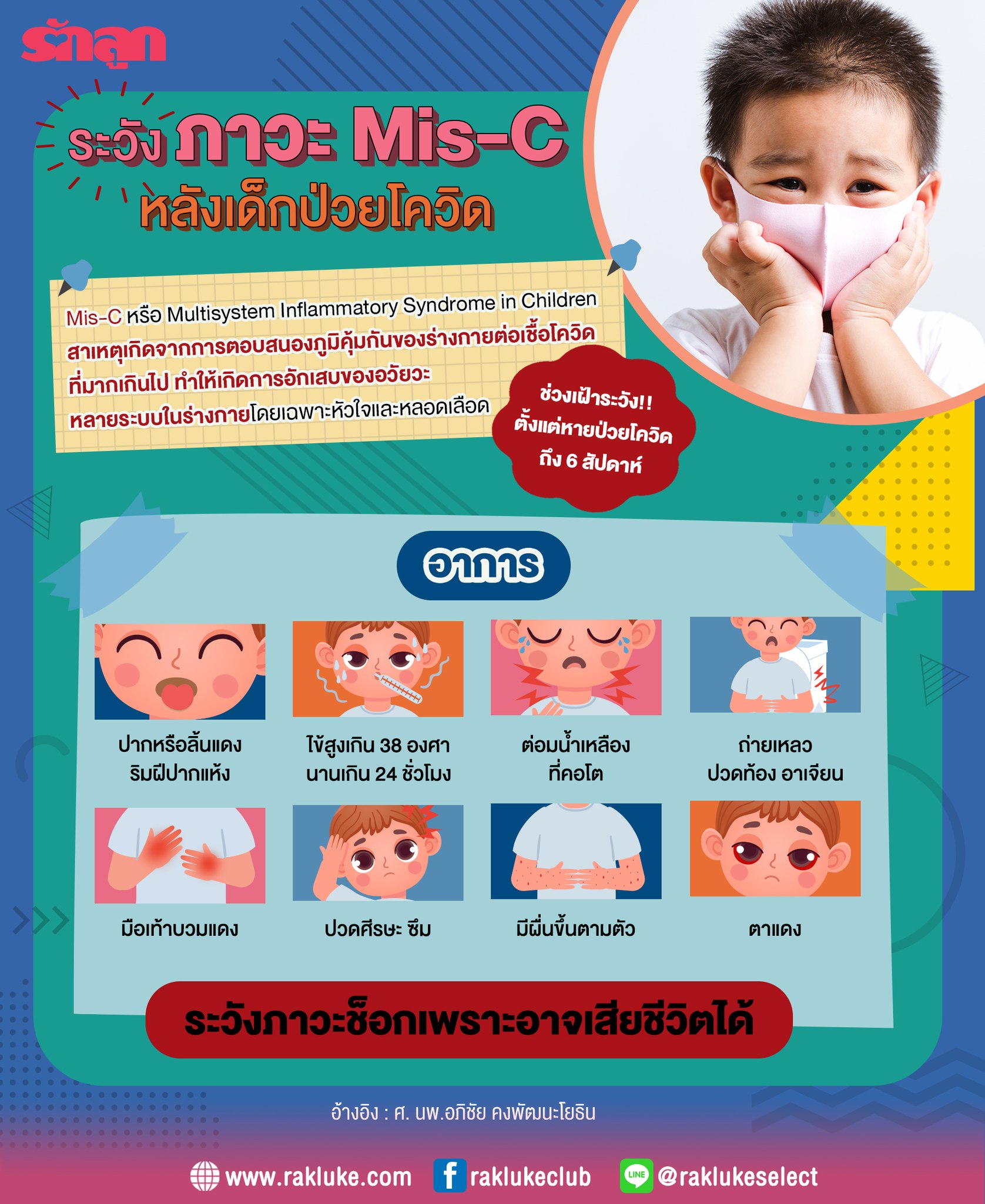 MIS-C-มิสซี-โควิด-โควิด 19-COVID-19-ภาวะ MIS-C-อาการ MIS-C-การรักษาเด็กป่วยเป็น MIS-C-ภาวะการอักเสบในหลายอวัยวะ-MIS-C ในเด็ก