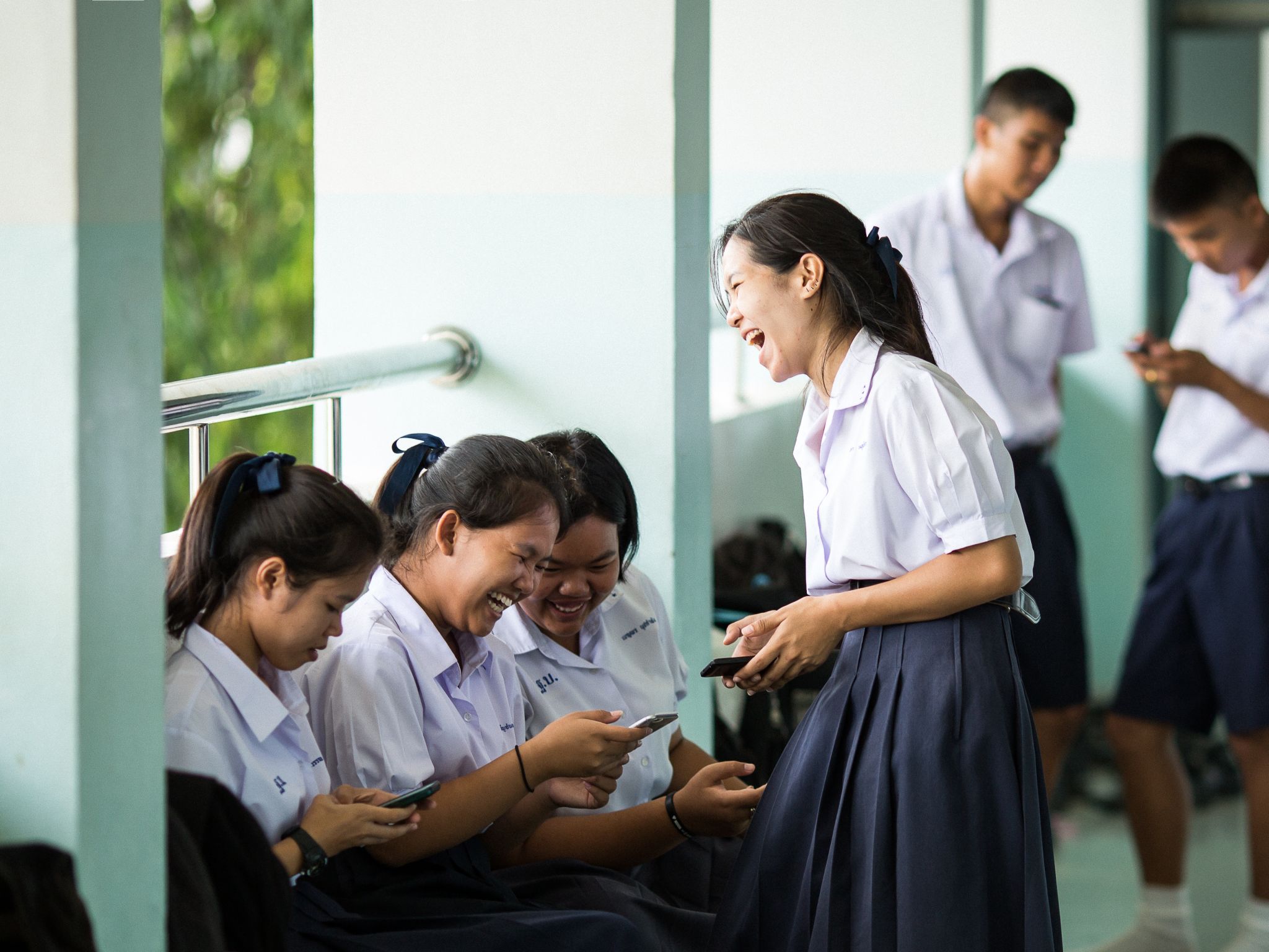 Children and adolescents in Thailand use a lot of social media during their free time to keep up with the latest trends and to stay connected. 