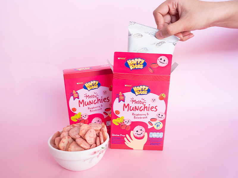 ขนมสำหรับเด็ก, ขนมเด็ก, Happy Bites Munchies, อาหารว่างสำหรับเด็ก, อาหารเด็ก 6 เดือน, ขนมเด็กทารก, ขนมเด็ก 1 ขวบ, ขนมเด็กเล็ก, ขนมข้าวหอมมะลิ