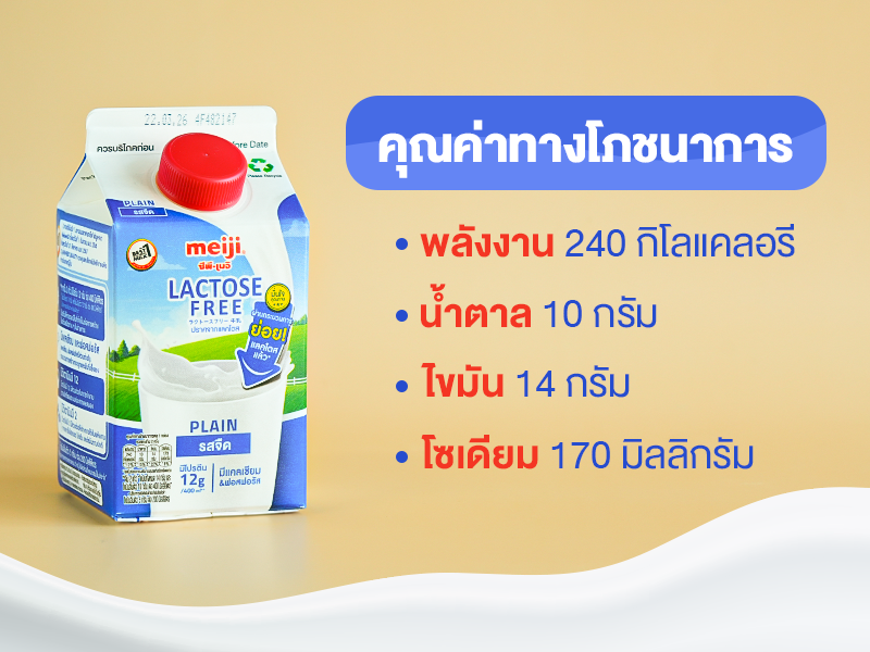 นมแลคโตสฟรี, นมกล่อง, นม UHT, นมสำหรับเด็ก, น้ำตาลแลคโตส, นม Lactose free, แพ้แลคโตส, แลคโตสฟรี ท้องอืด ท้องเฟ้อ ท้องเสีย, นมวัว, นมโคแท้, ไทยเดนมาร์ค, Thai Denmark, mMilk brand, East Field, meiji, ซีพี-เมจิ, เมจิแลคโตสฟรี, ไทยเดนมาร์ครสจืด