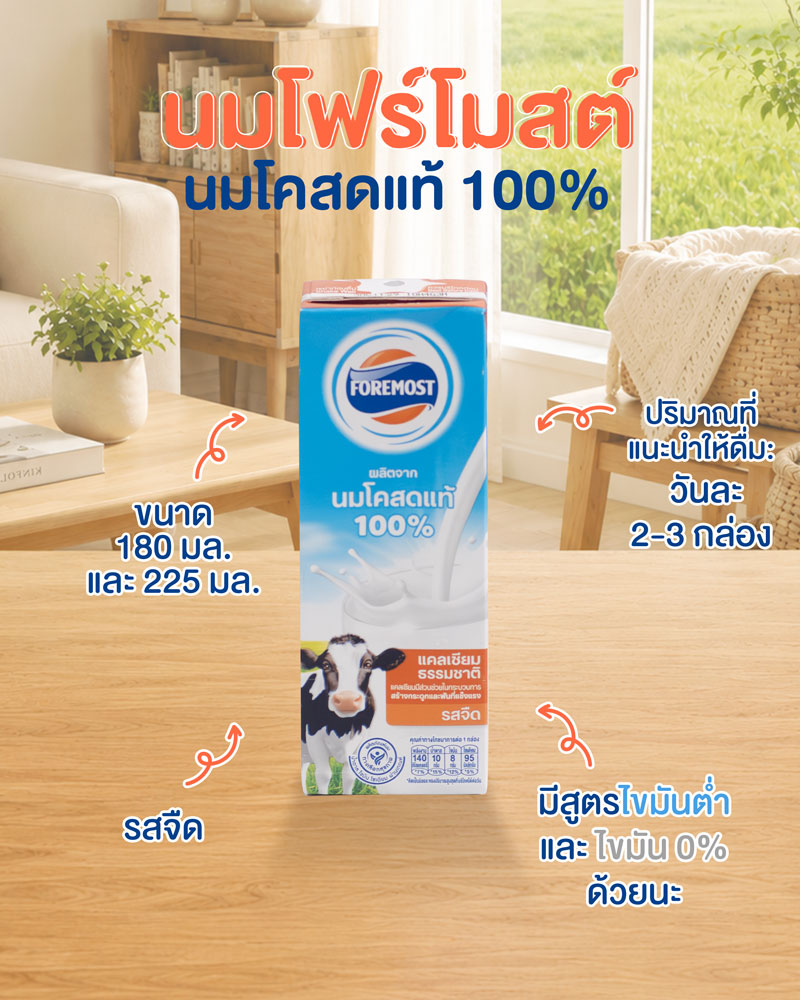 นมโค 100, นมวัวสำหรับเด็ก, นมแคลเซียมสูง, นมสำหรับเด็ก, นม uht, นมโฟร์โมสต์, ลูกกินโฟร์โมสต์ แล้วสูง จริงไหม, นมโฟร์โมสต์ ลูกตัวสูง, นมวัว ตัวสูง, นมทำให้สูง, นมช่วยทำให้สูง, นมโฟร์โมสต์ ราคา, นมโฟร์โมสต์ นมวัว ดีไหม