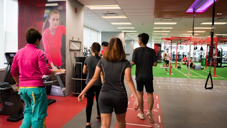 รีวิว fitness first, รีวิวฟิตเนสเฟิร์ส, รีวิวสถานออกกำลังกาย, fitness first ดีไหม, Fitness First, Bioscore, ตรวจระหว่างอายุจริงอายุร่างกาย, ออกกำลังกาย, ตรวจสุขภาพ